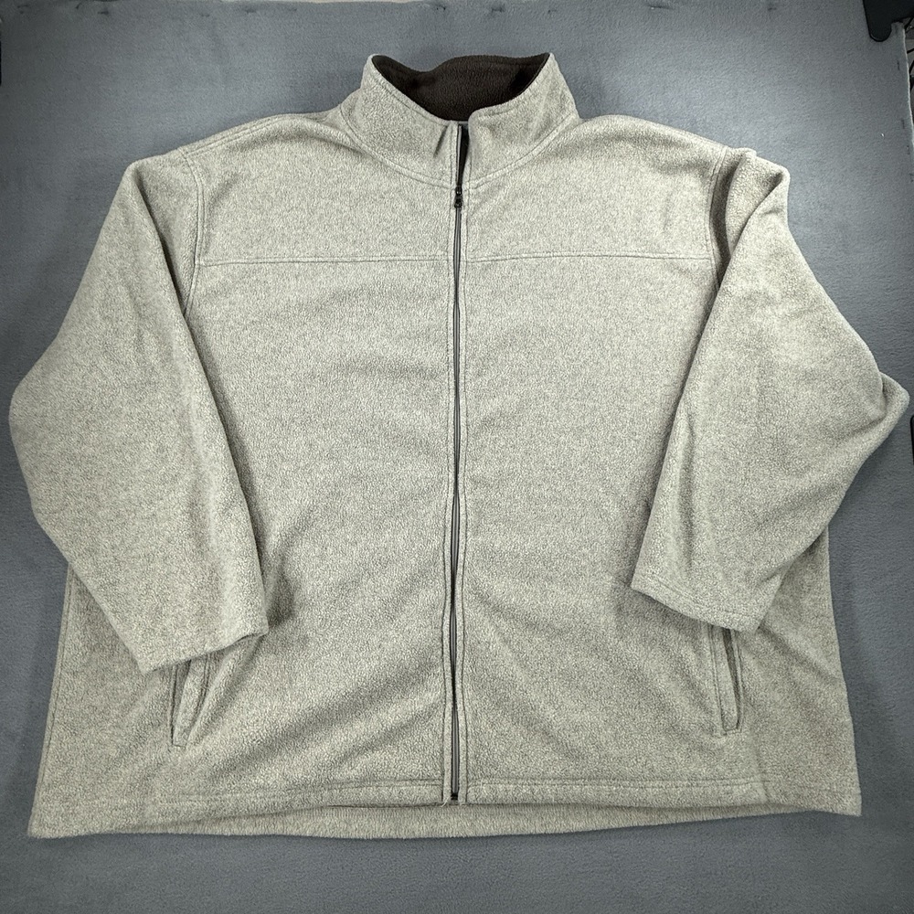 The Foundry Supply Co. Men's Zip Up Jacket 5XL Cream